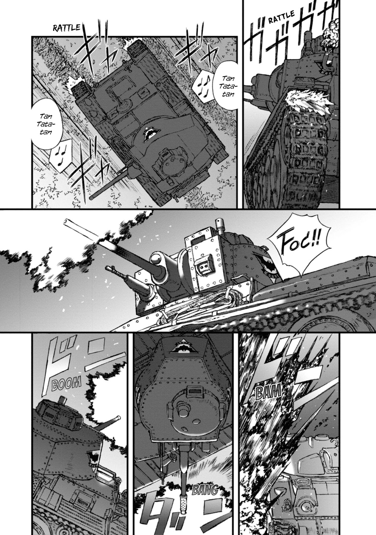 GIRLS und PANZER - The Fir Tree and the Iron-Winged Witch chapter 12 page 8