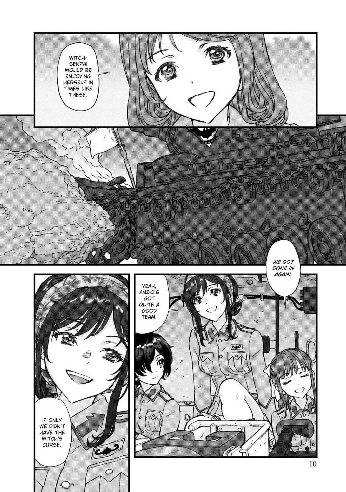 GIRLS und PANZER - The Fir Tree and the Iron-Winged Witch chapter 14 page 11