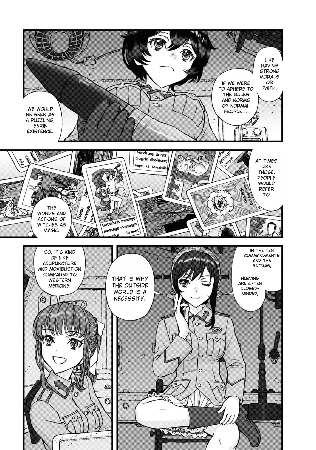 GIRLS und PANZER - The Fir Tree and the Iron-Winged Witch chapter 14 page 14