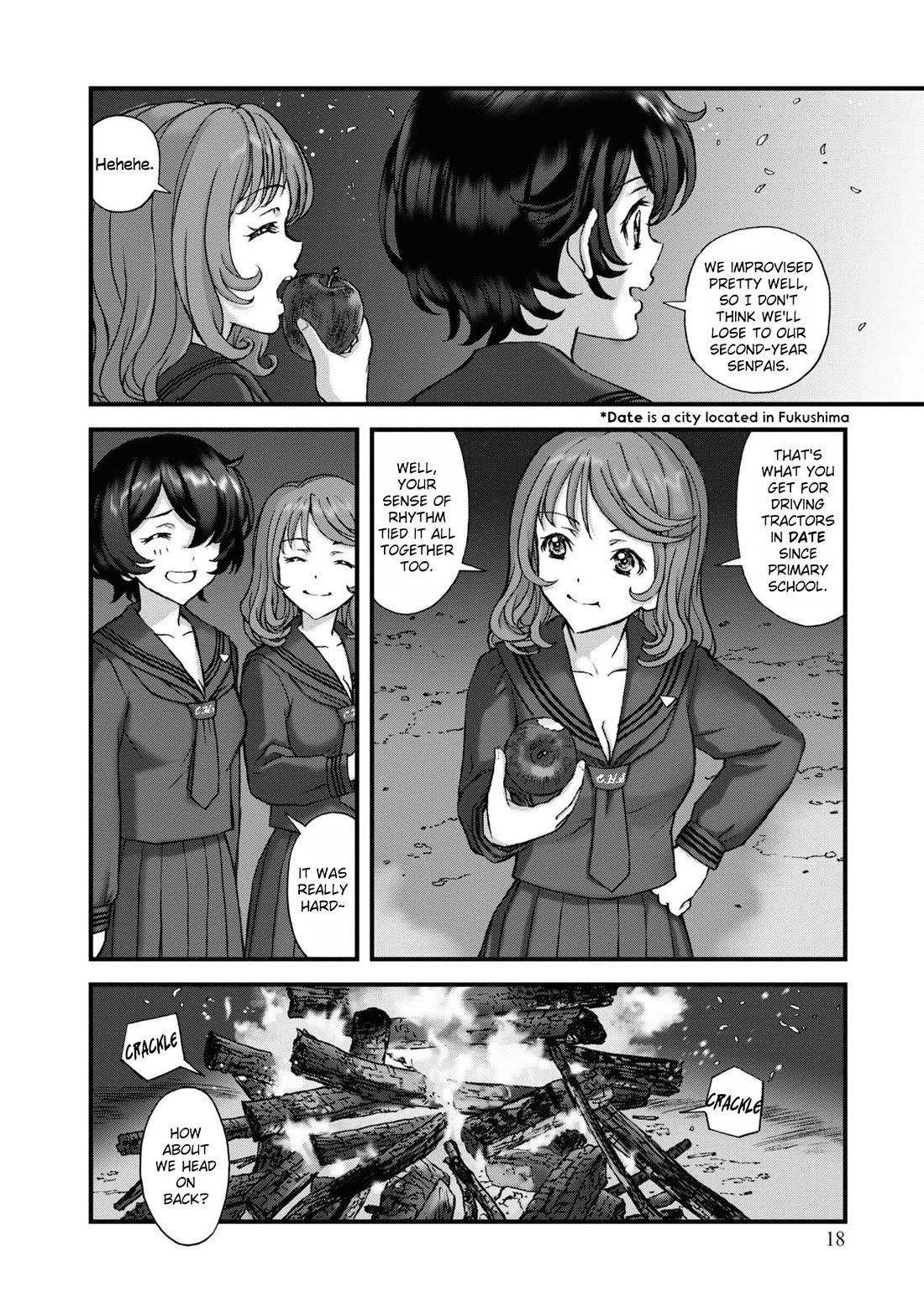 GIRLS und PANZER - The Fir Tree and the Iron-Winged Witch chapter 14 page 19