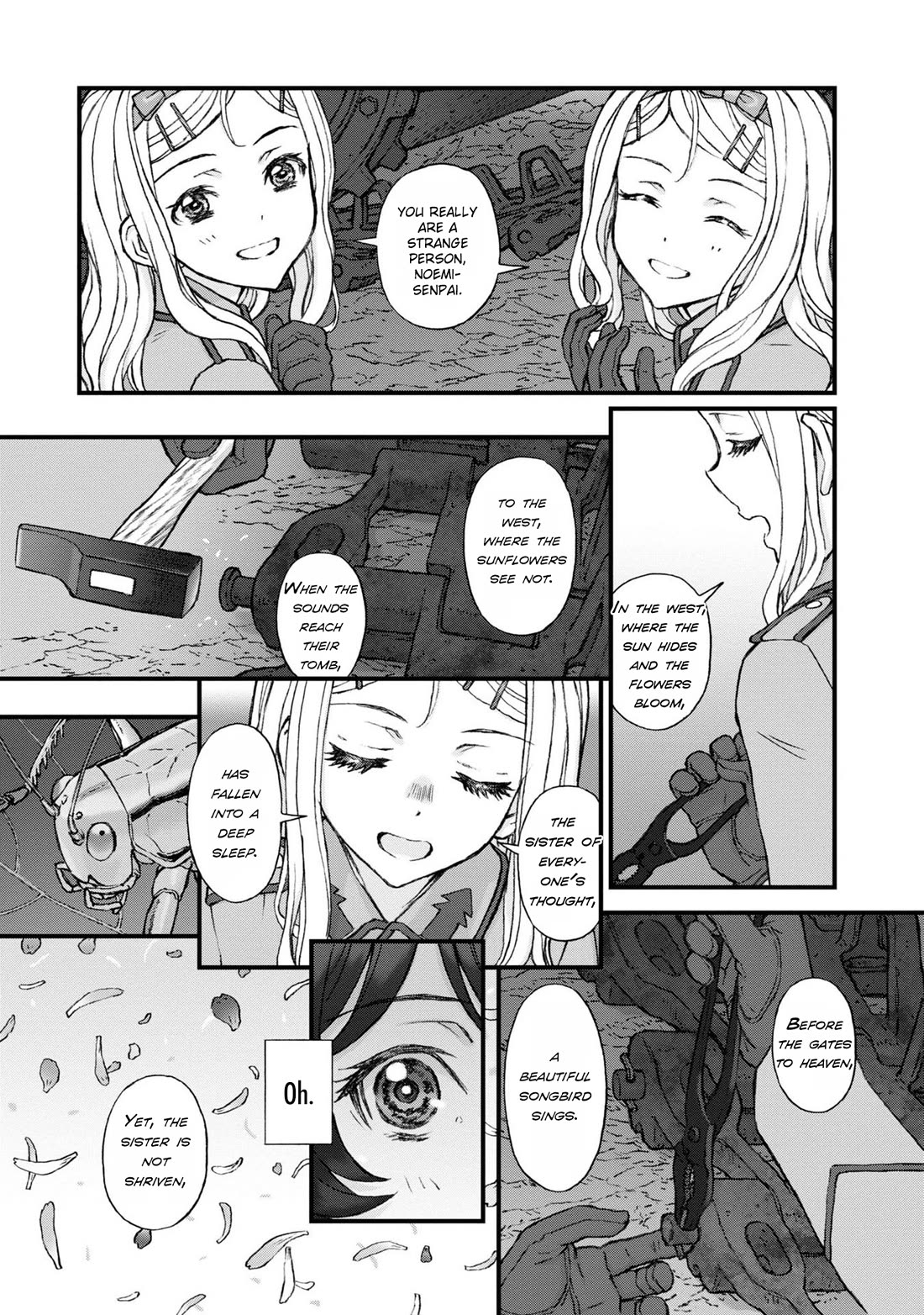 GIRLS und PANZER - The Fir Tree and the Iron-Winged Witch chapter 16 page 13