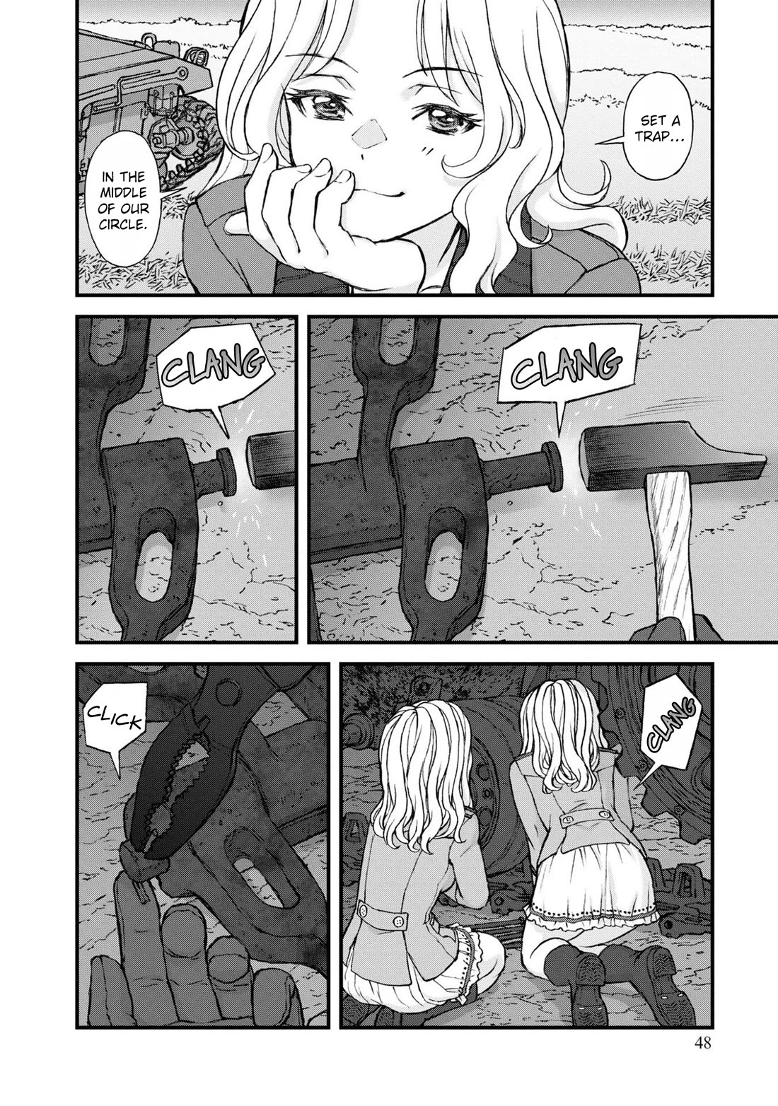 GIRLS und PANZER - The Fir Tree and the Iron-Winged Witch chapter 16 page 2