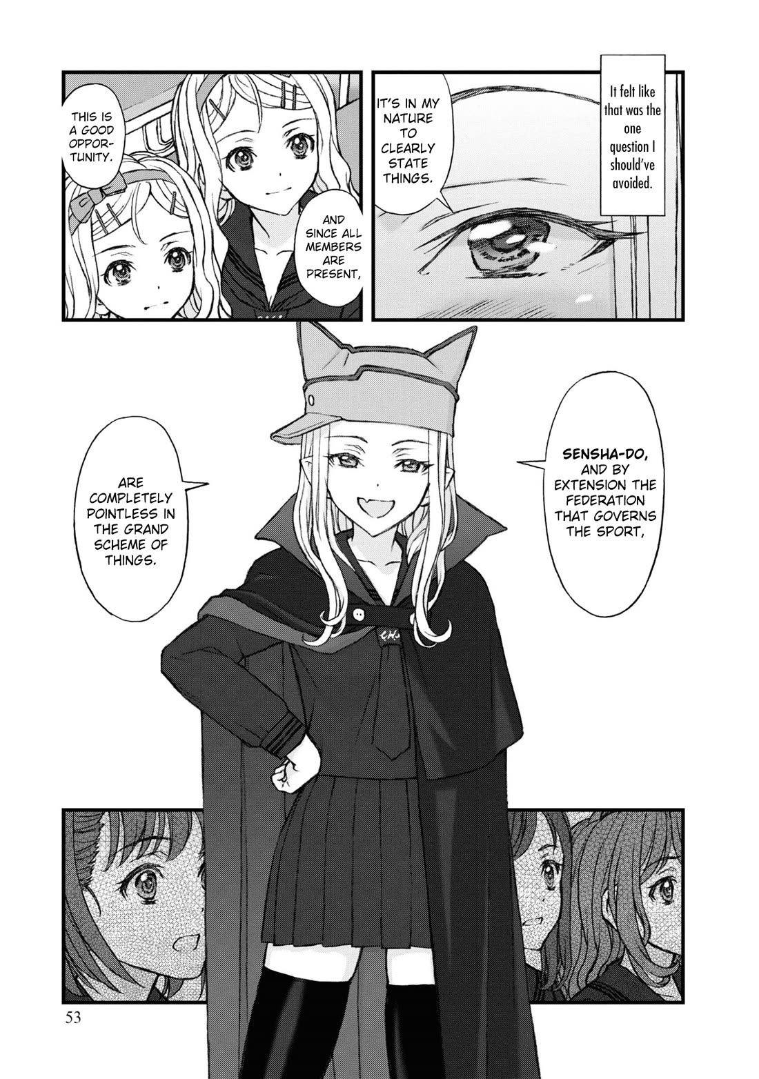 GIRLS und PANZER - The Fir Tree and the Iron-Winged Witch chapter 16 page 7