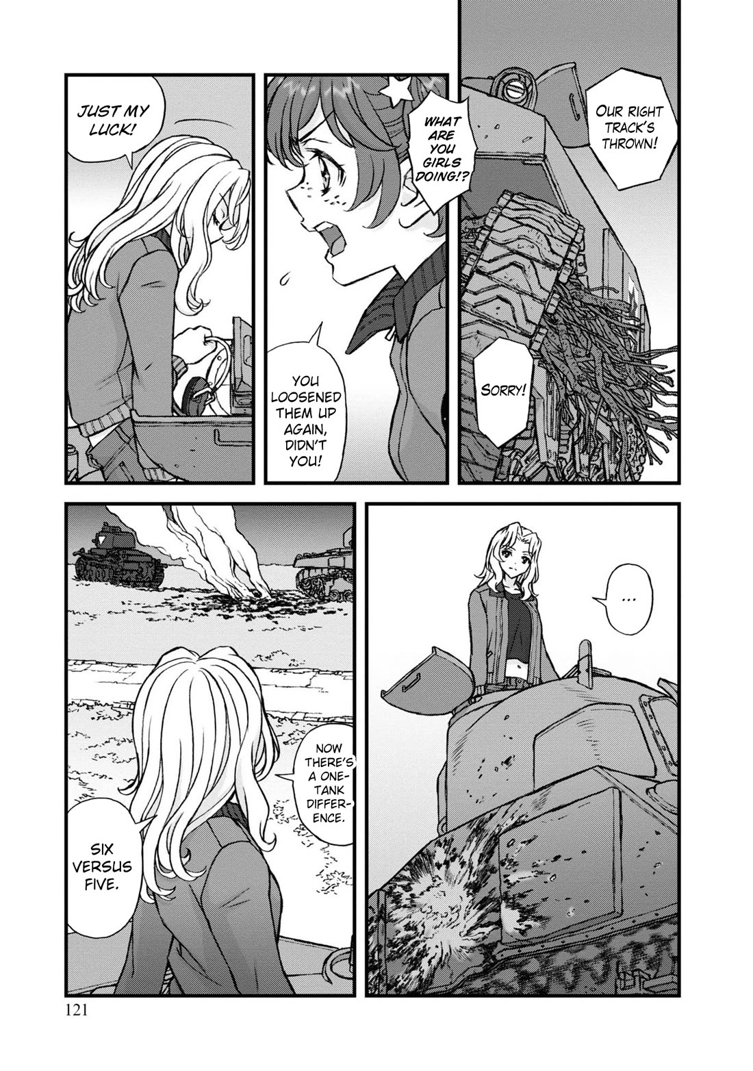 GIRLS und PANZER - The Fir Tree and the Iron-Winged Witch chapter 20 page 11