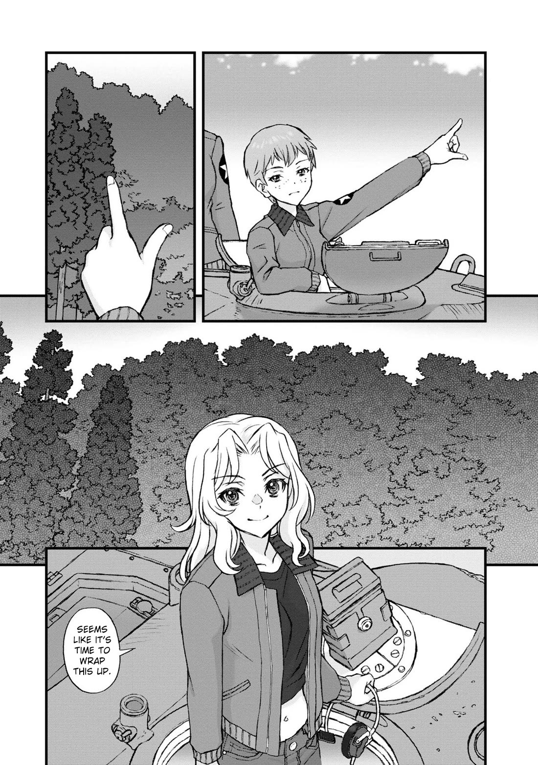 GIRLS und PANZER - The Fir Tree and the Iron-Winged Witch chapter 20 page 13