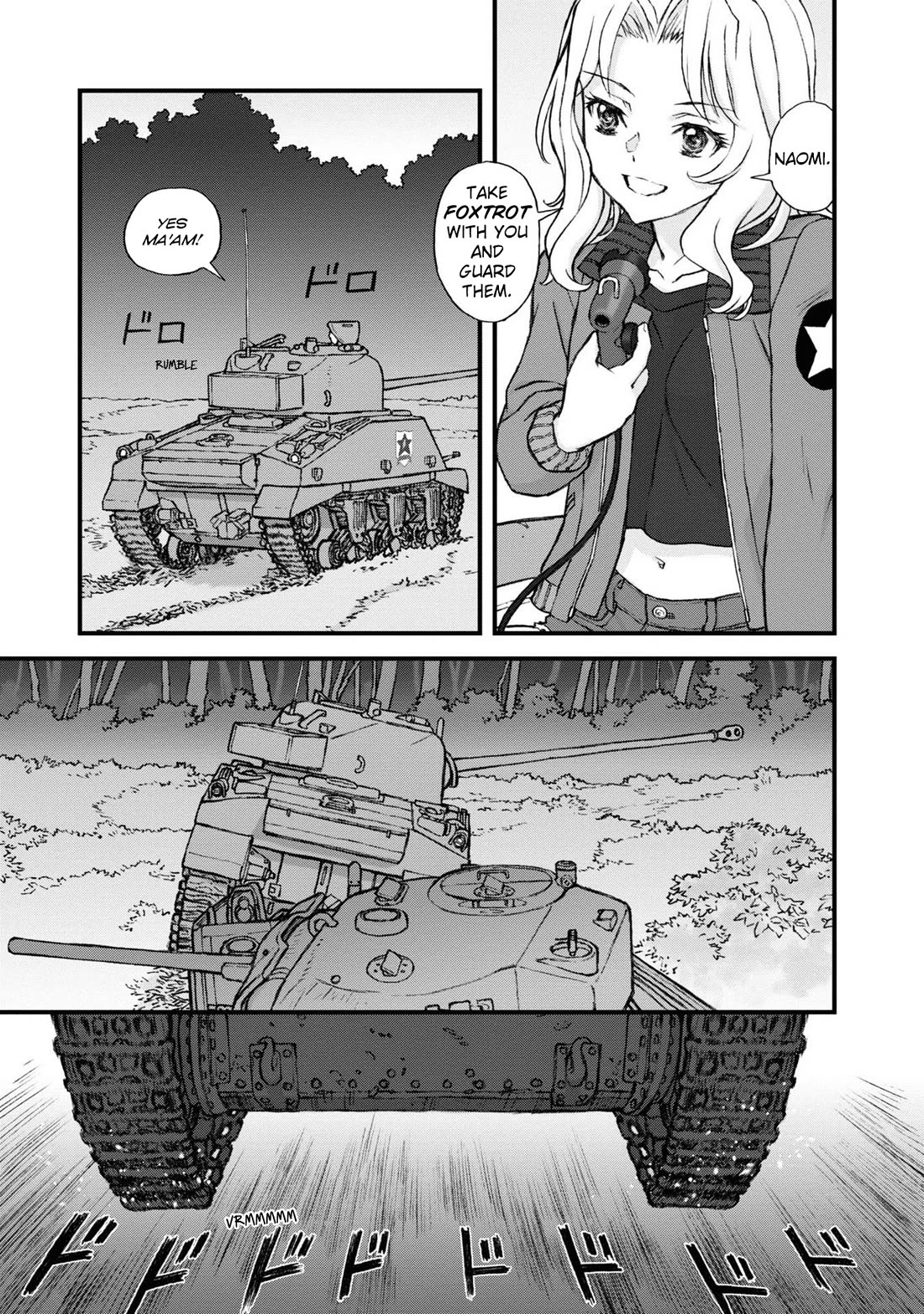 GIRLS und PANZER - The Fir Tree and the Iron-Winged Witch chapter 20 page 15