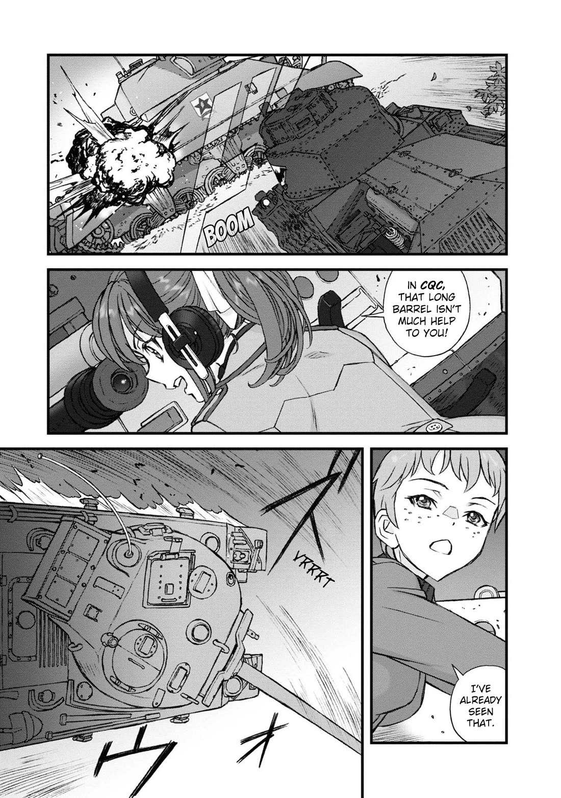 GIRLS und PANZER - The Fir Tree and the Iron-Winged Witch chapter 20 page 17