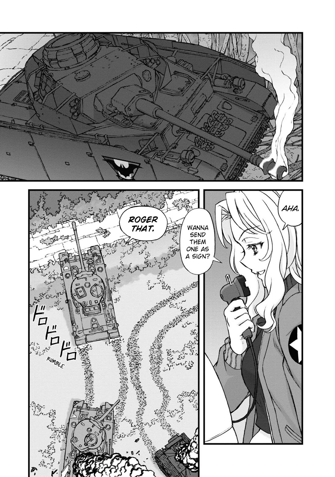 GIRLS und PANZER - The Fir Tree and the Iron-Winged Witch chapter 20 page 21