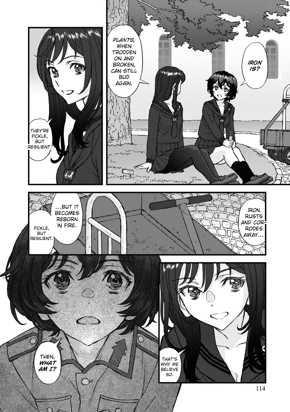 GIRLS und PANZER - The Fir Tree and the Iron-Winged Witch chapter 20 page 4
