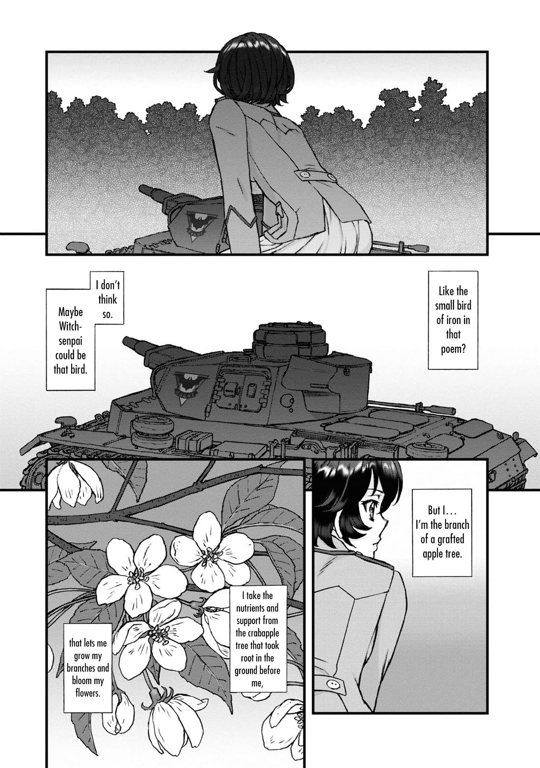GIRLS und PANZER - The Fir Tree and the Iron-Winged Witch chapter 20 page 5