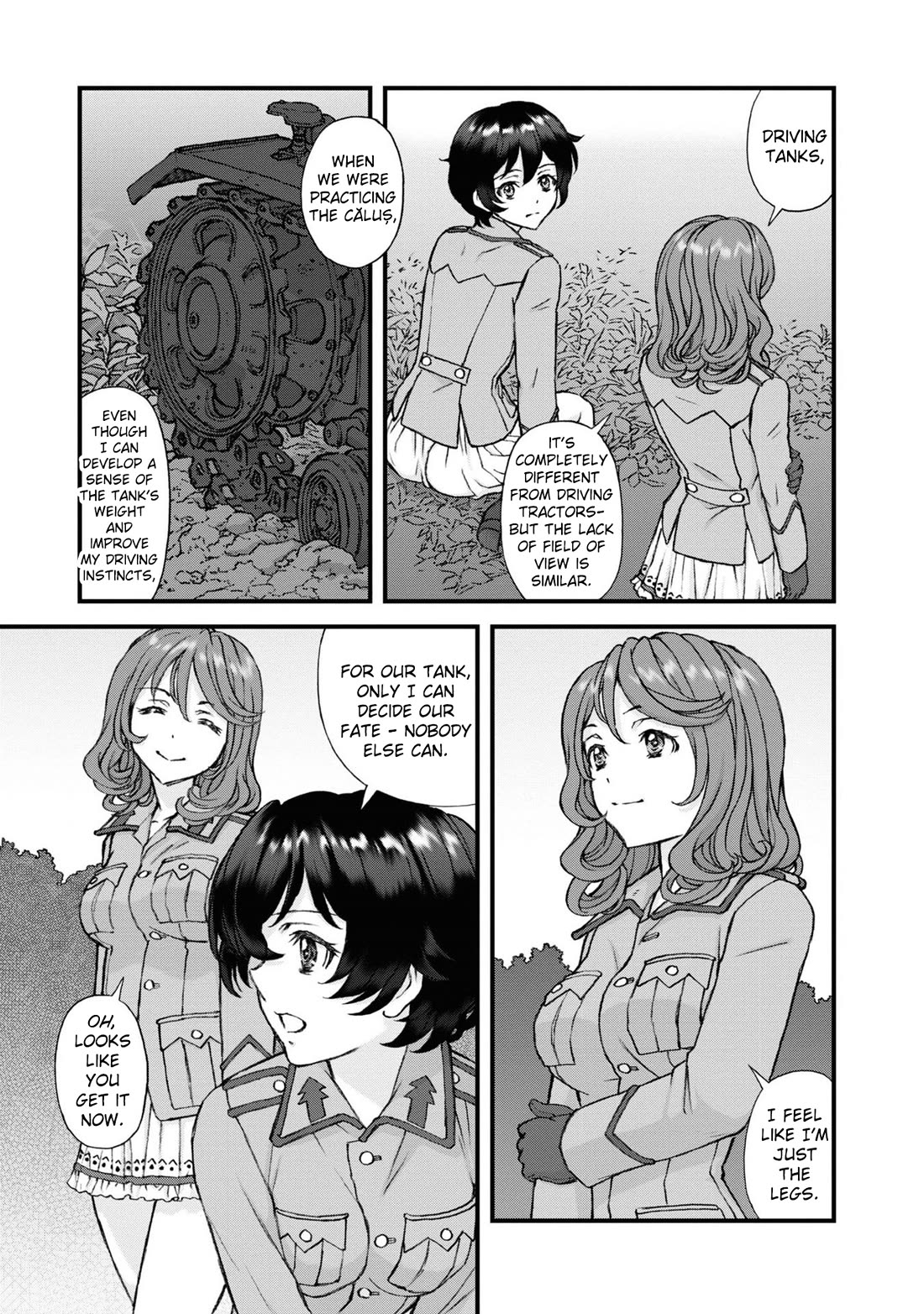 GIRLS und PANZER - The Fir Tree and the Iron-Winged Witch chapter 20 page 7