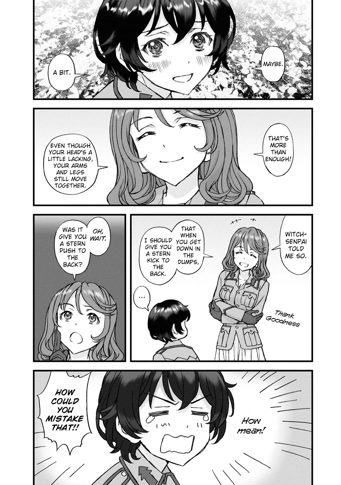 GIRLS und PANZER - The Fir Tree and the Iron-Winged Witch chapter 20 page 8