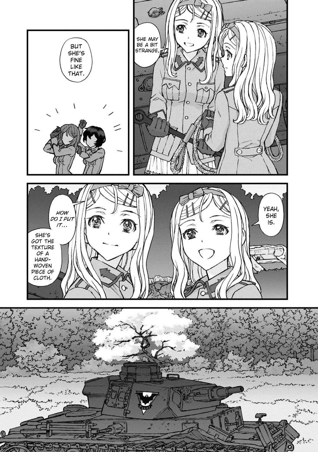 GIRLS und PANZER - The Fir Tree and the Iron-Winged Witch chapter 20 page 9
