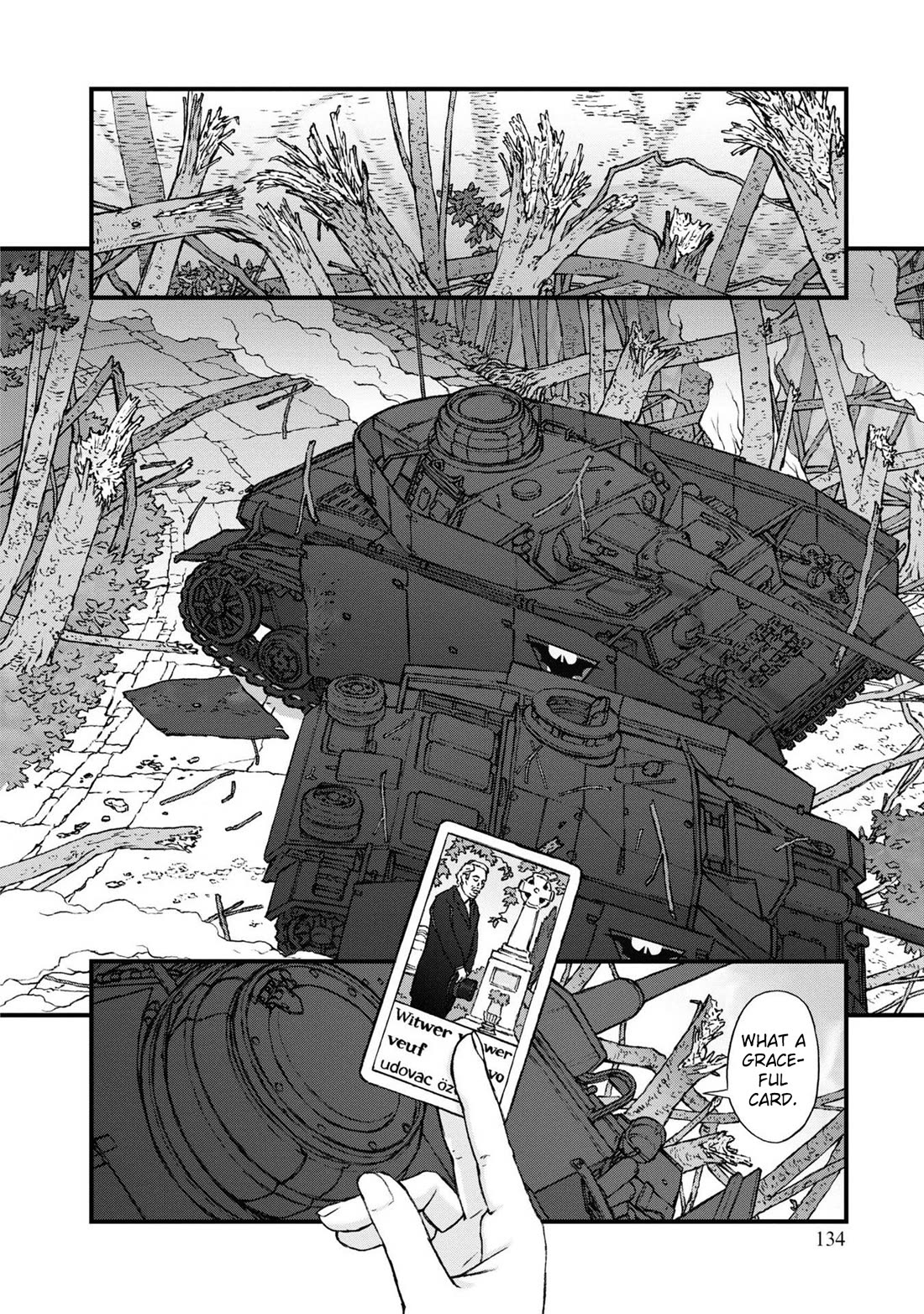 GIRLS und PANZER - The Fir Tree and the Iron-Winged Witch chapter 21 page 1