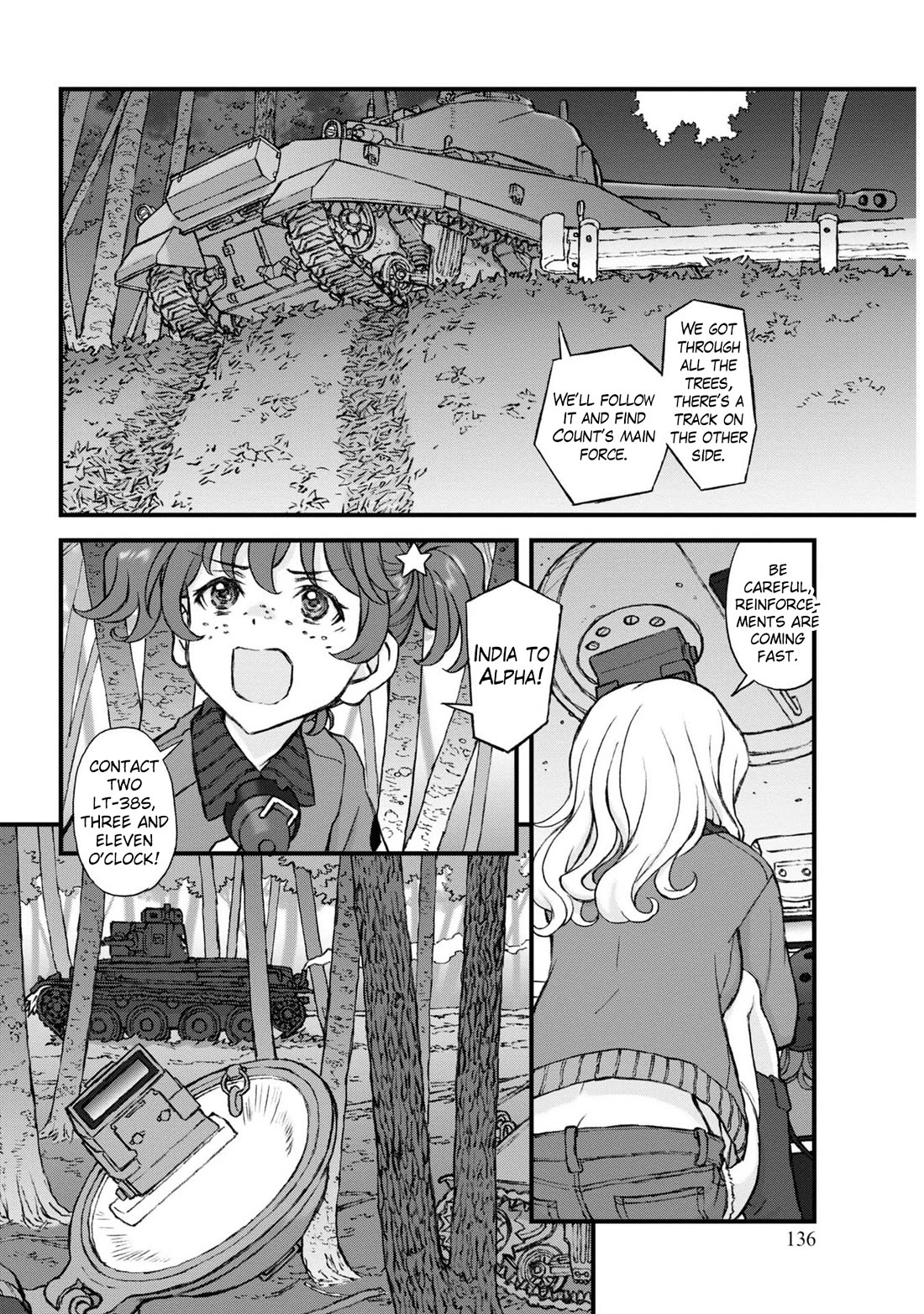GIRLS und PANZER - The Fir Tree and the Iron-Winged Witch chapter 21 page 3