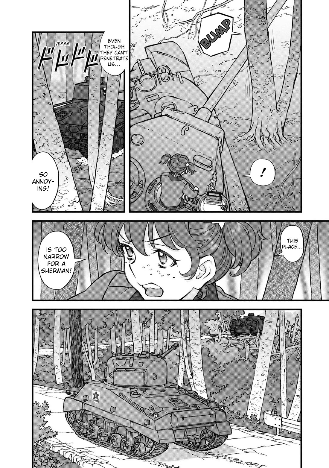 GIRLS und PANZER - The Fir Tree and the Iron-Winged Witch chapter 21 page 8