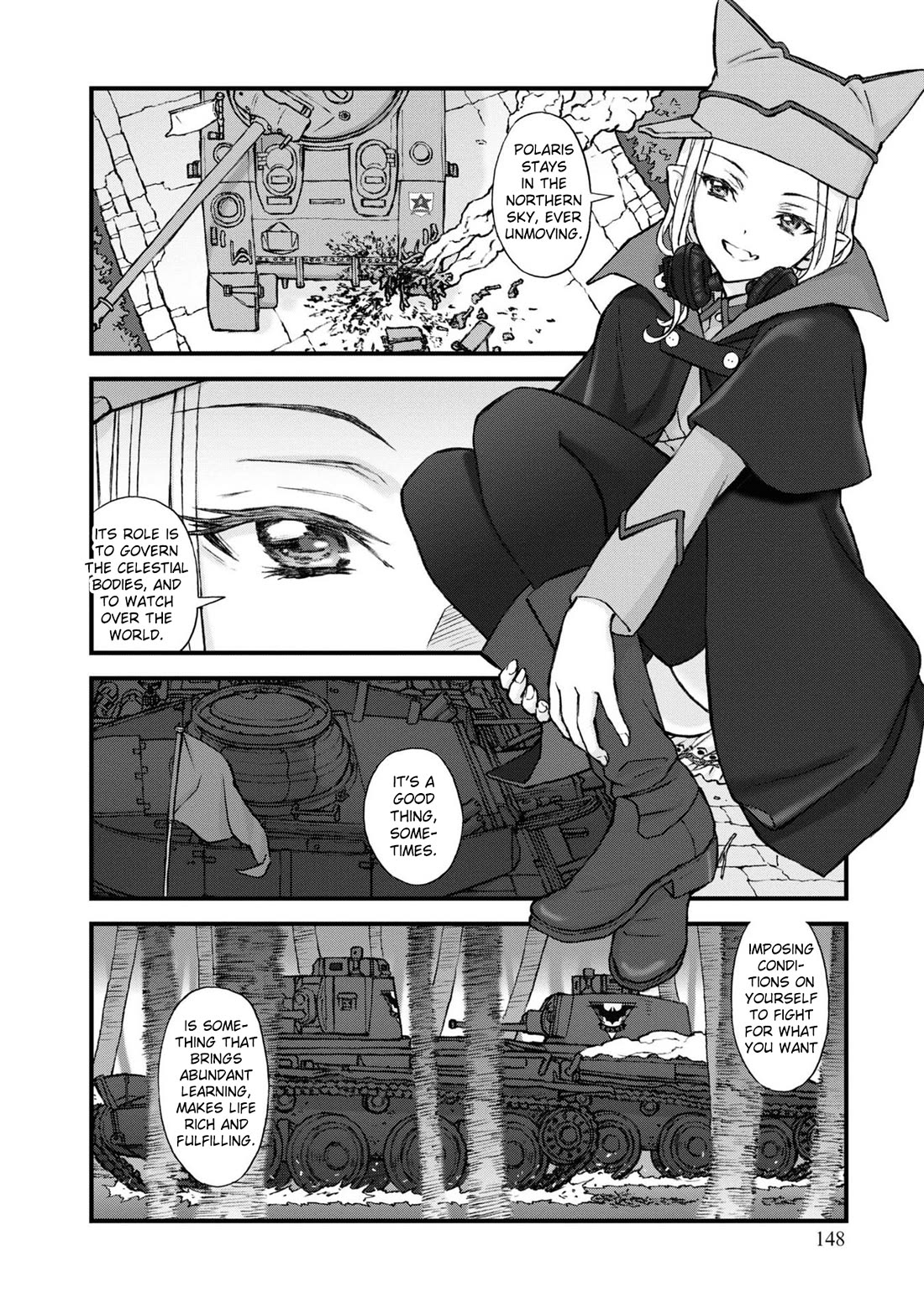 GIRLS und PANZER - The Fir Tree and the Iron-Winged Witch chapter 22 page 1