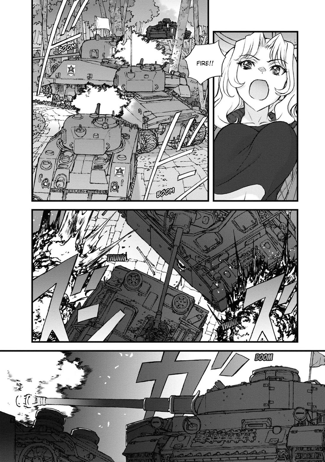 GIRLS und PANZER - The Fir Tree and the Iron-Winged Witch chapter 22 page 14