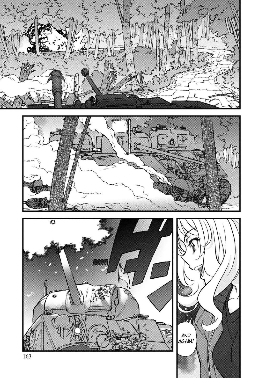 GIRLS und PANZER - The Fir Tree and the Iron-Winged Witch chapter 22 page 15