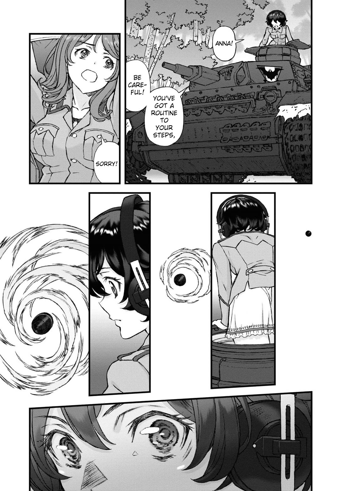 GIRLS und PANZER - The Fir Tree and the Iron-Winged Witch chapter 22 page 25