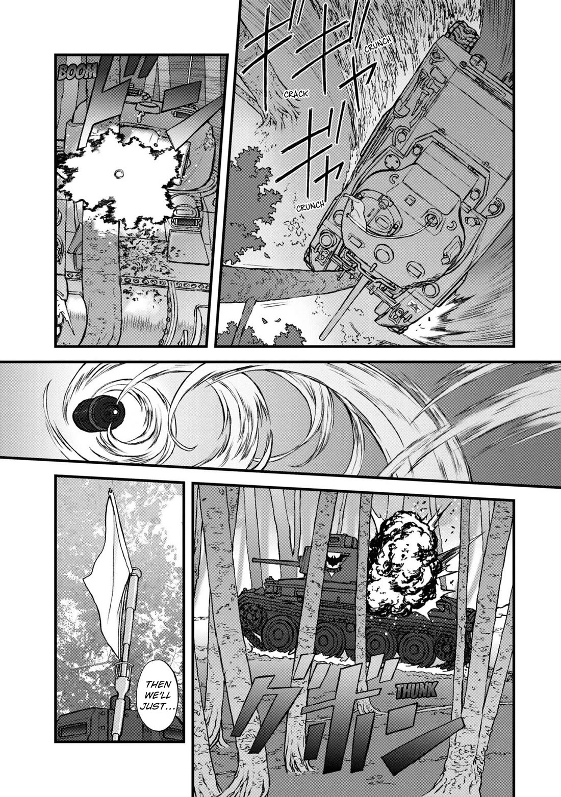 GIRLS und PANZER - The Fir Tree and the Iron-Winged Witch chapter 22 page 3