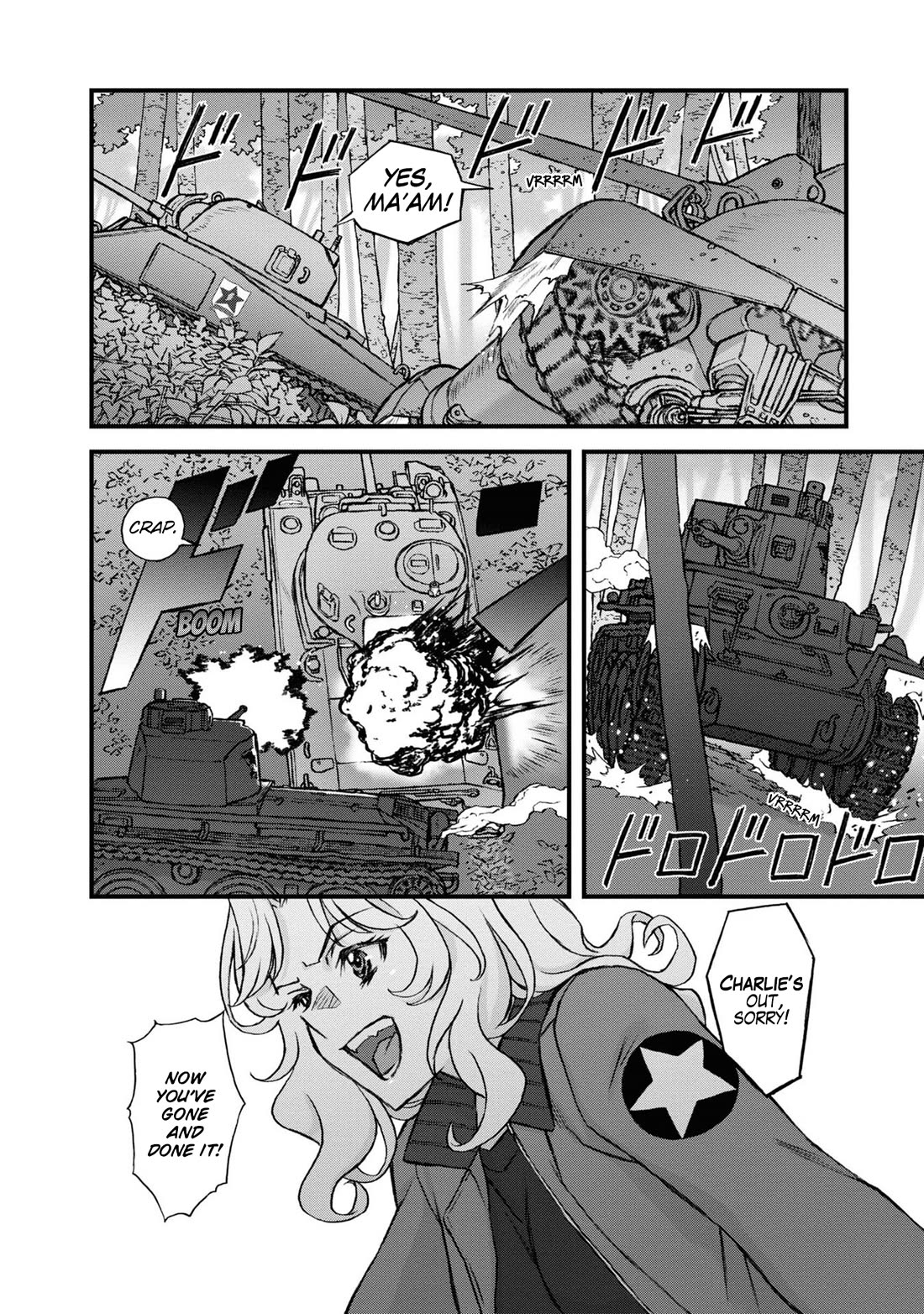 GIRLS und PANZER - The Fir Tree and the Iron-Winged Witch chapter 22 page 5