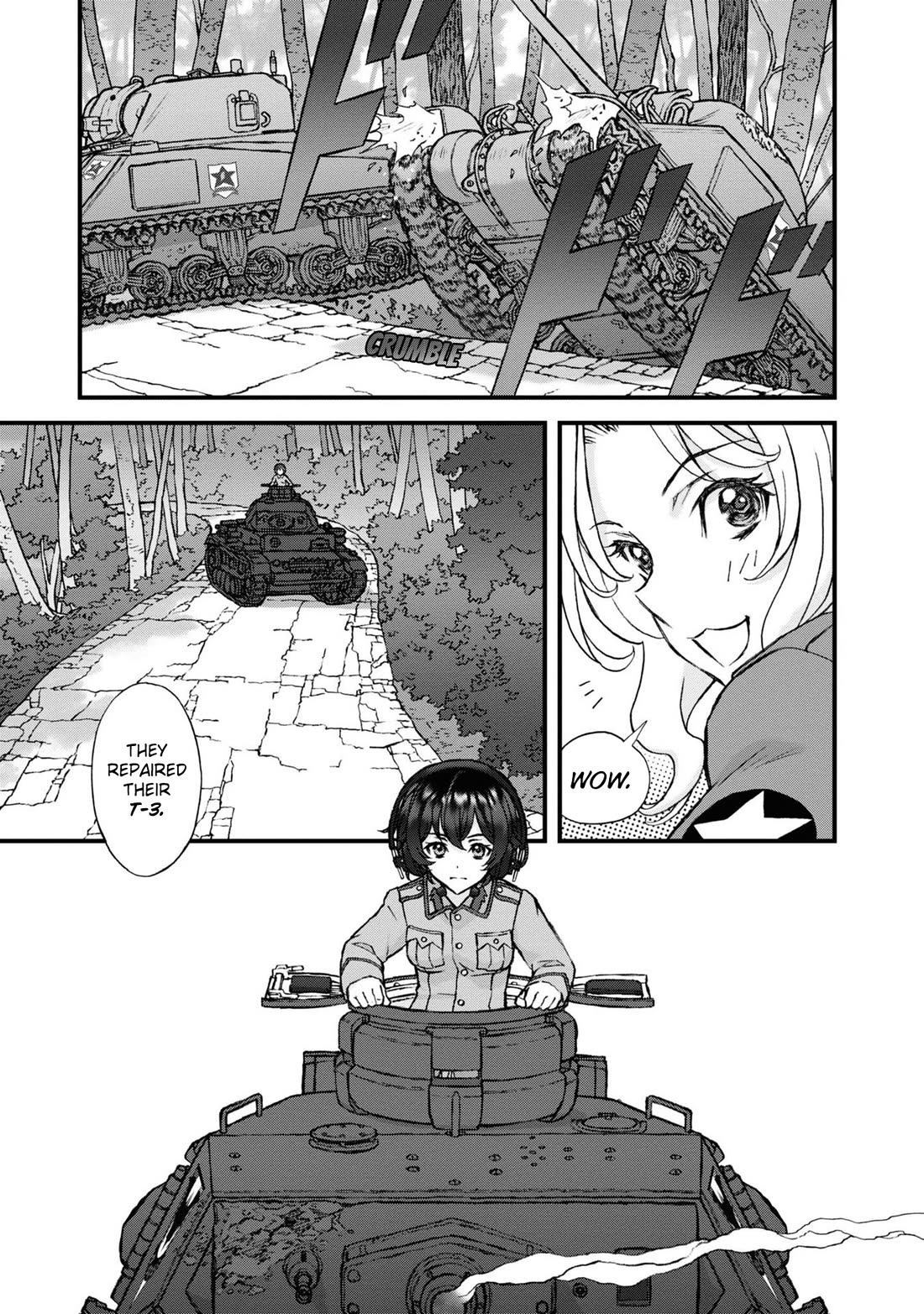 GIRLS und PANZER - The Fir Tree and the Iron-Winged Witch chapter 22 page 8