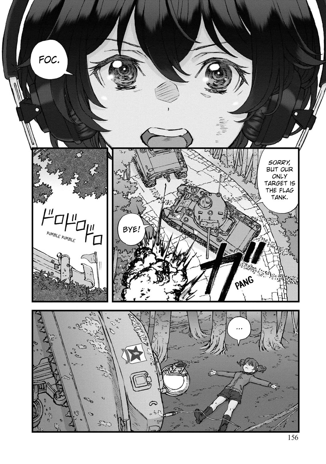 GIRLS und PANZER - The Fir Tree and the Iron-Winged Witch chapter 22 page 9