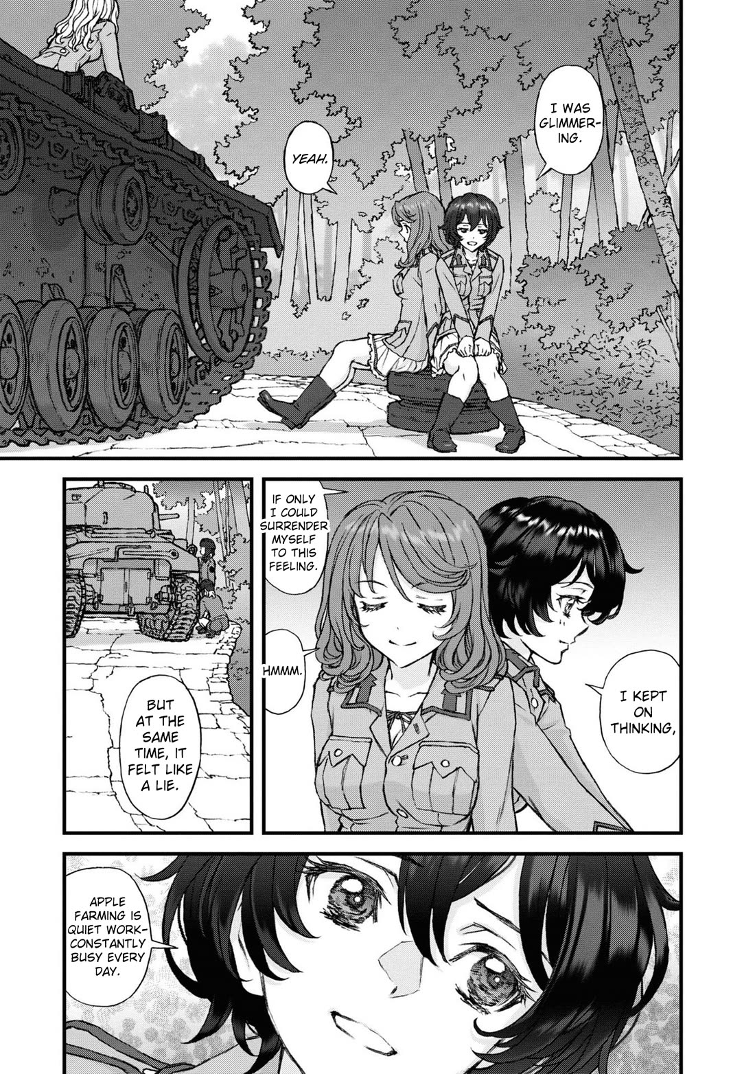 GIRLS und PANZER - The Fir Tree and the Iron-Winged Witch chapter 23 page 10