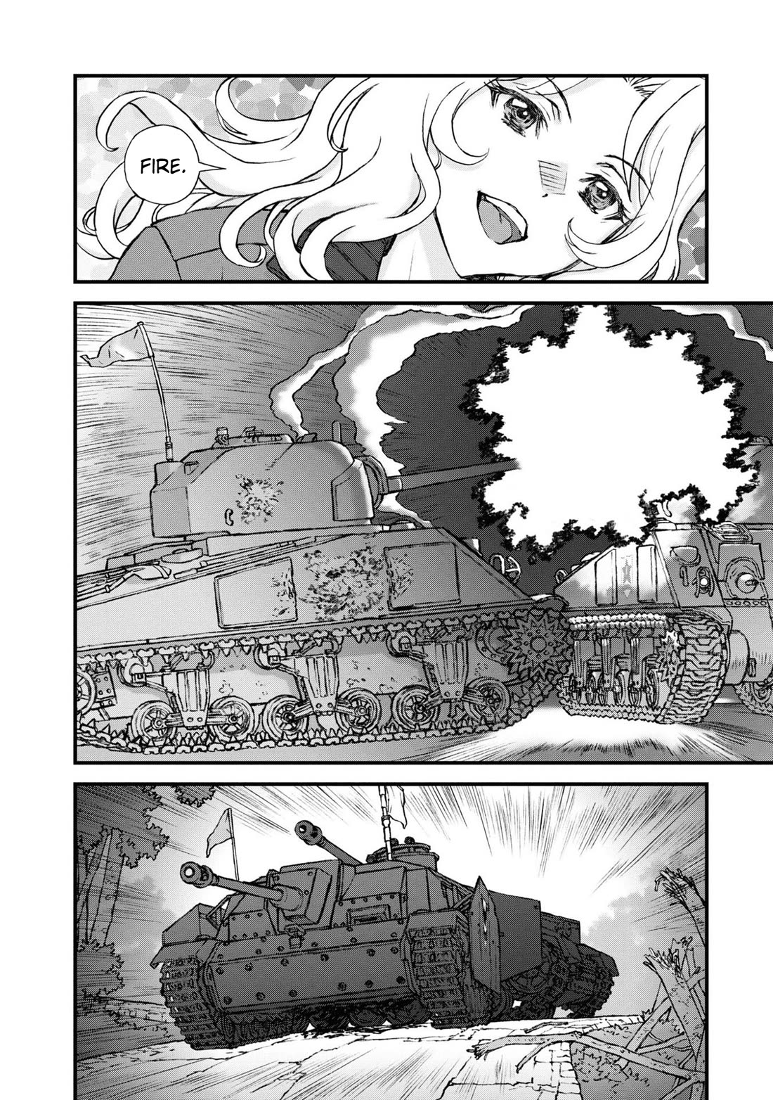 GIRLS und PANZER - The Fir Tree and the Iron-Winged Witch chapter 23 page 7