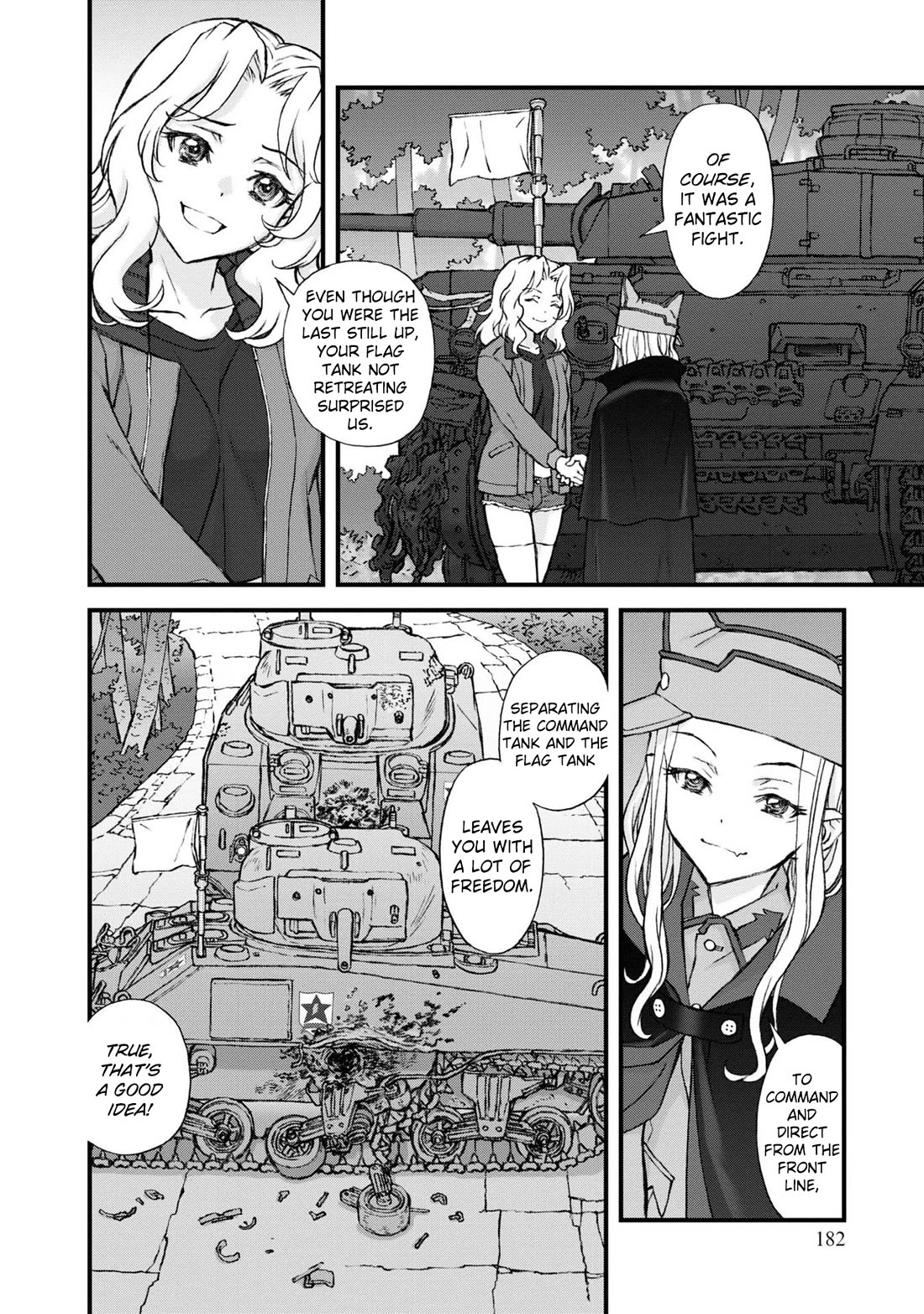 GIRLS und PANZER - The Fir Tree and the Iron-Winged Witch chapter 23 page 9