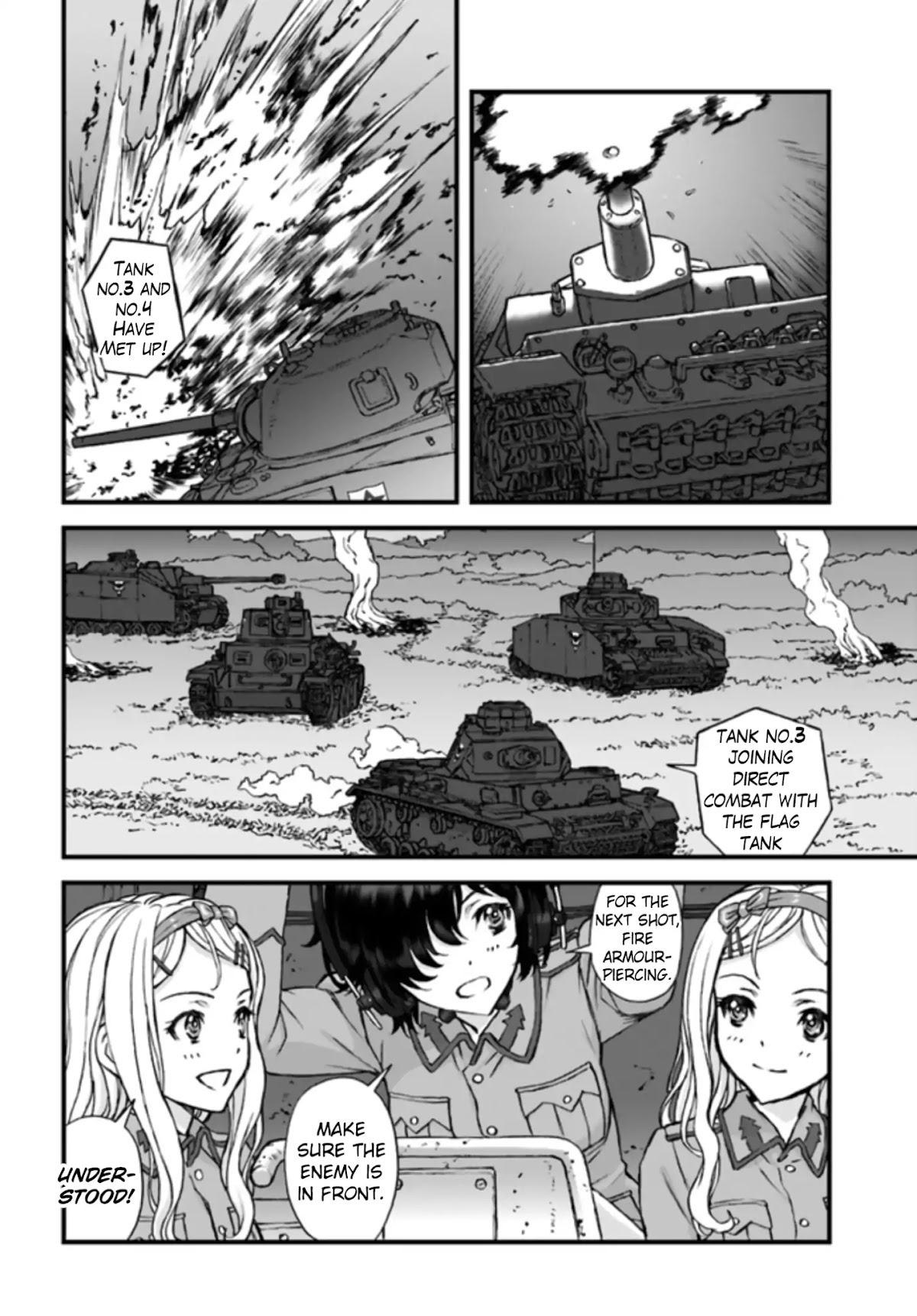 GIRLS und PANZER - The Fir Tree and the Iron-Winged Witch chapter 3 page 5