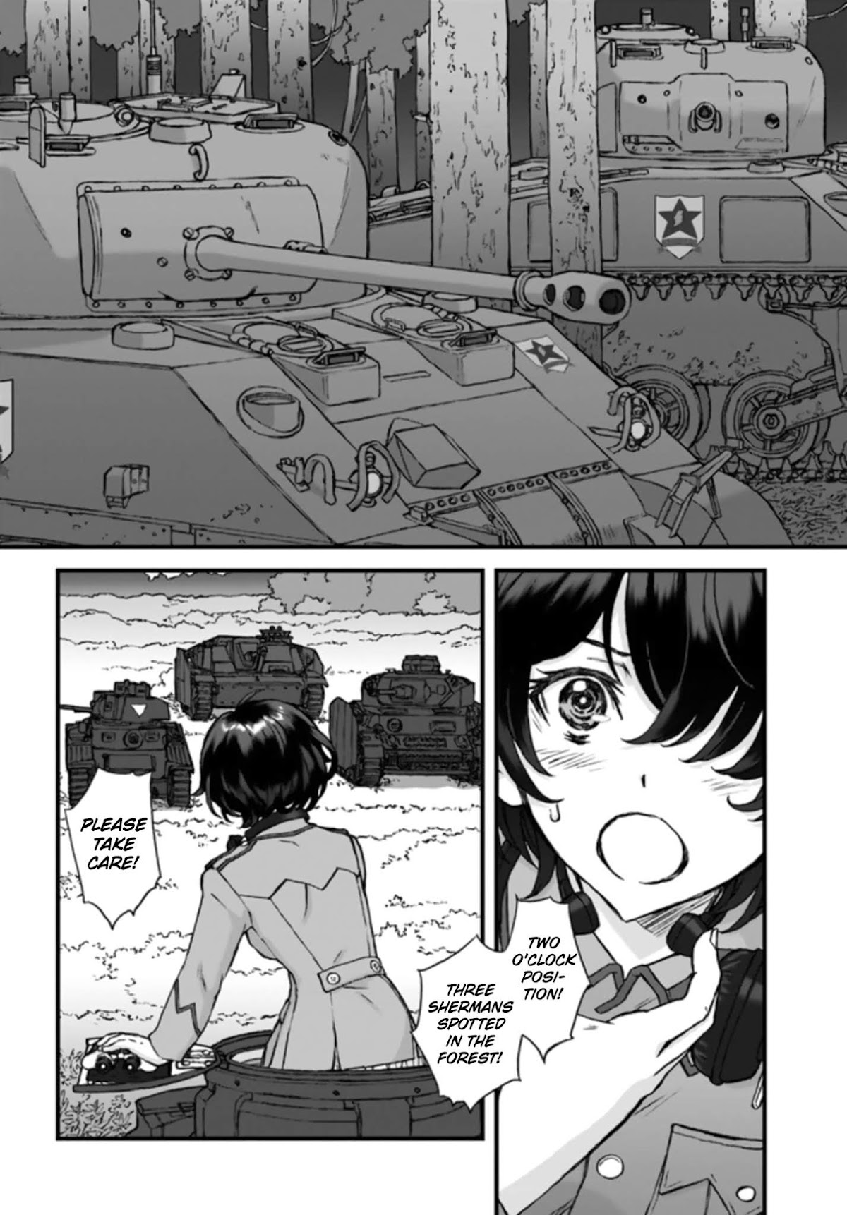 GIRLS und PANZER - The Fir Tree and the Iron-Winged Witch chapter 4 page 6