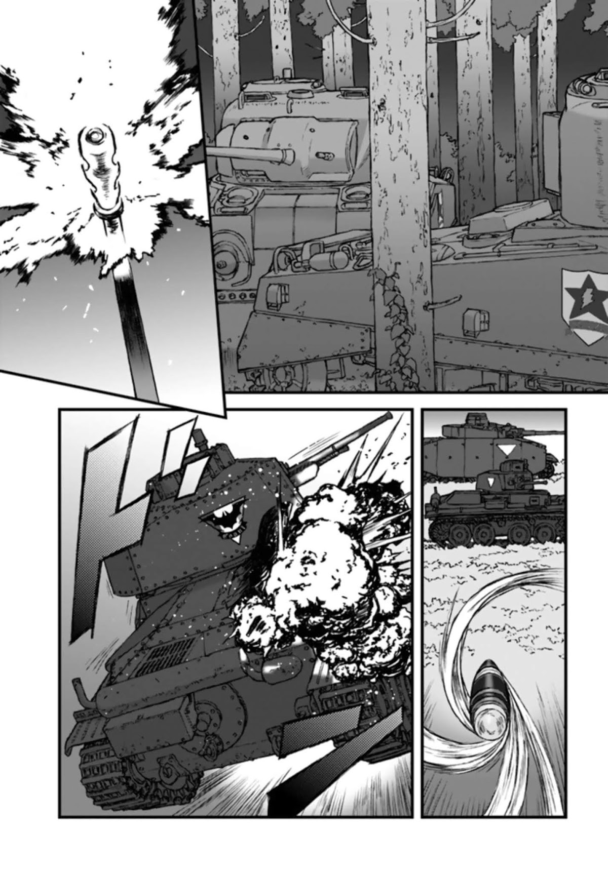GIRLS und PANZER - The Fir Tree and the Iron-Winged Witch chapter 4 page 7