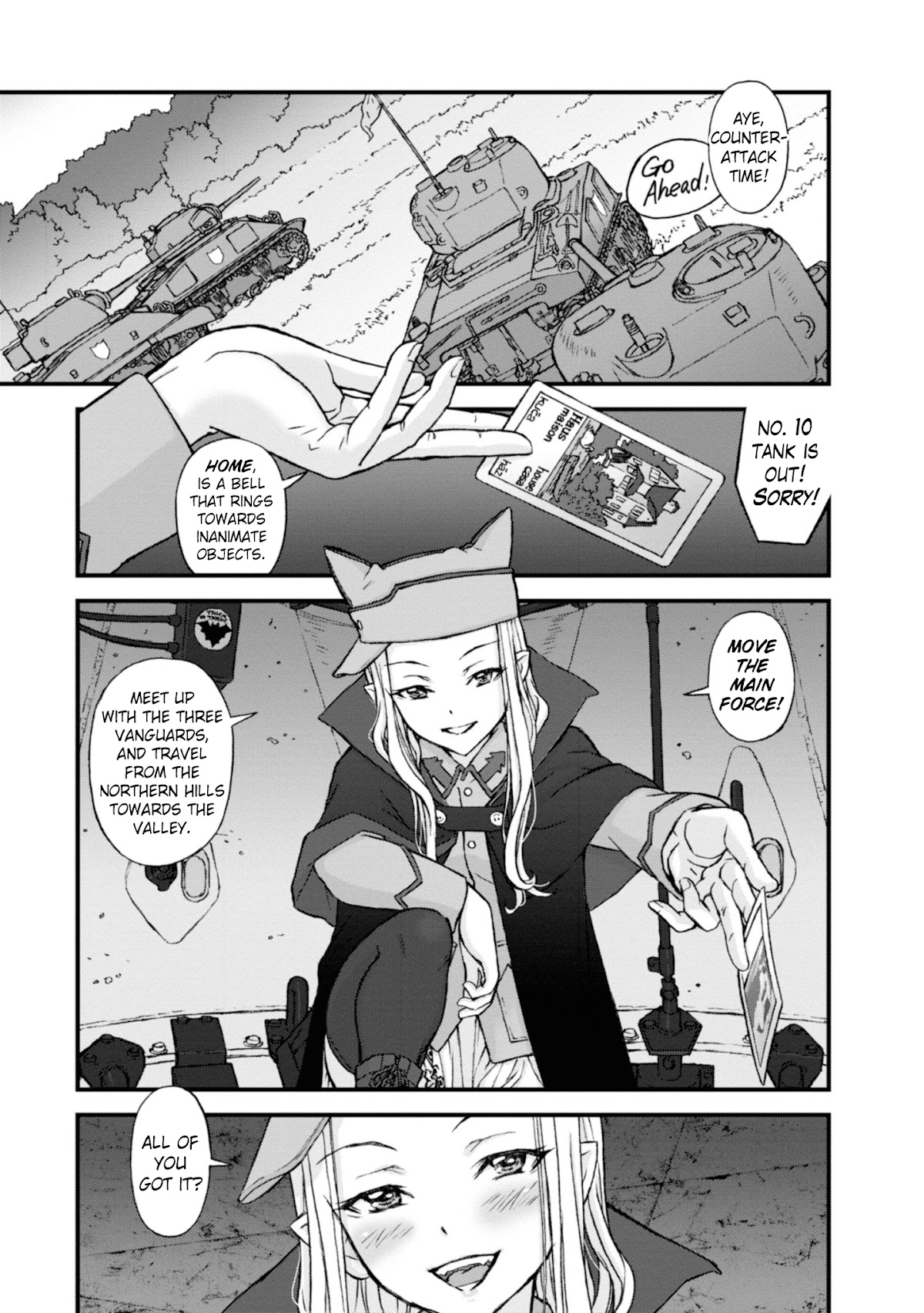 GIRLS und PANZER - The Fir Tree and the Iron-Winged Witch chapter 5 page 10