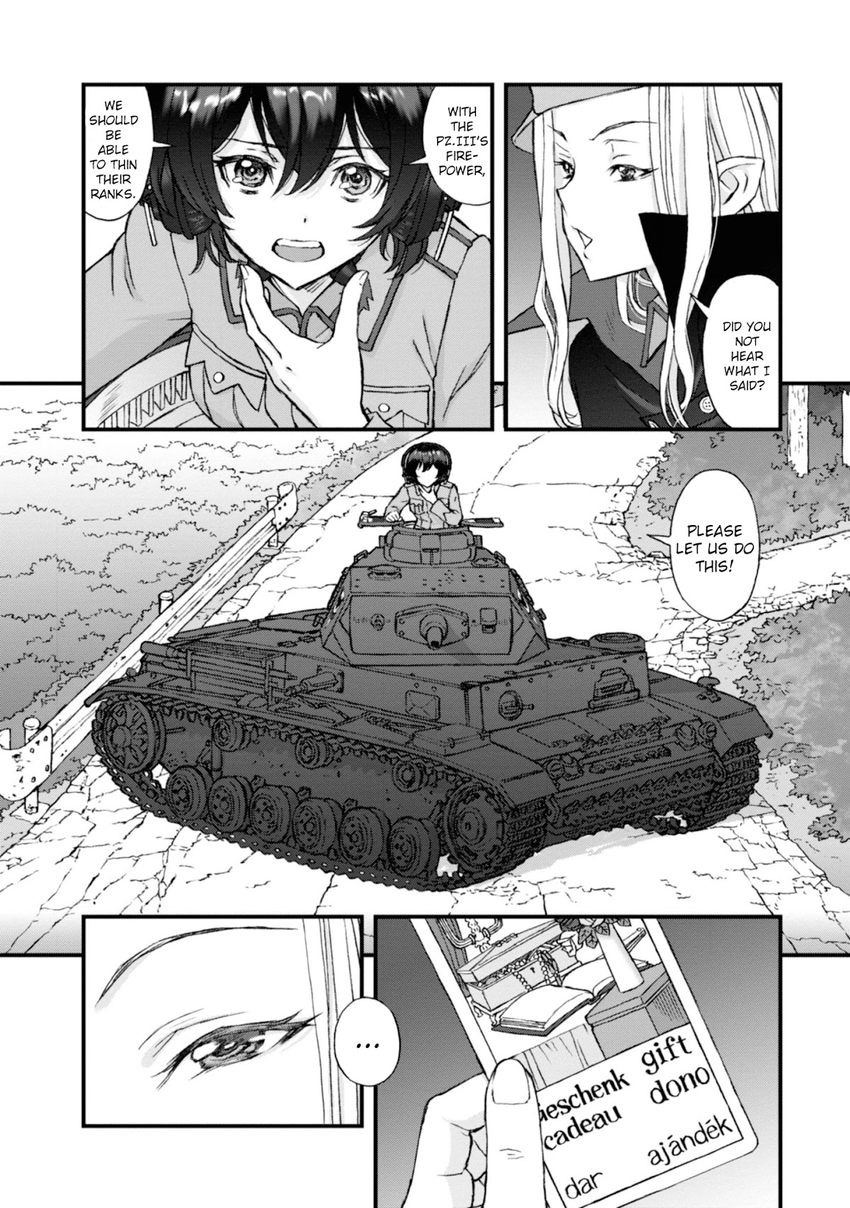 GIRLS und PANZER - The Fir Tree and the Iron-Winged Witch chapter 8 page 5