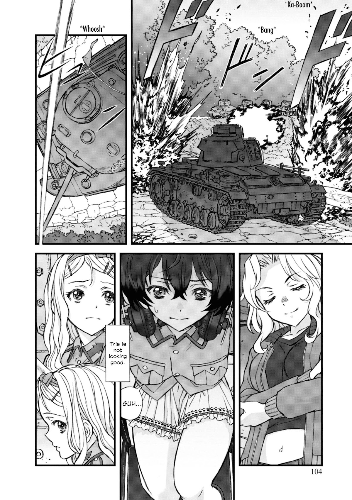 GIRLS und PANZER - The Fir Tree and the Iron-Winged Witch chapter 9 page 1
