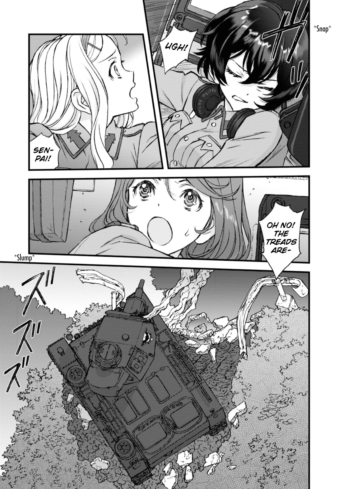 GIRLS und PANZER - The Fir Tree and the Iron-Winged Witch chapter 9 page 4