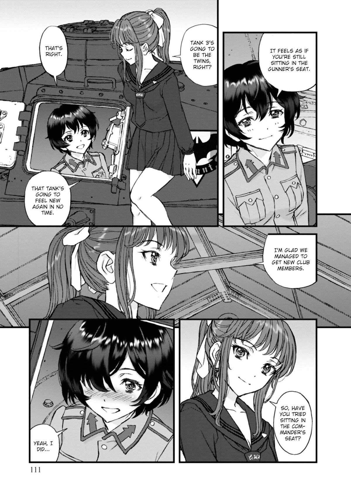 GIRLS und PANZER - The Fir Tree and the Iron-Winged Witch chapter 9 page 8