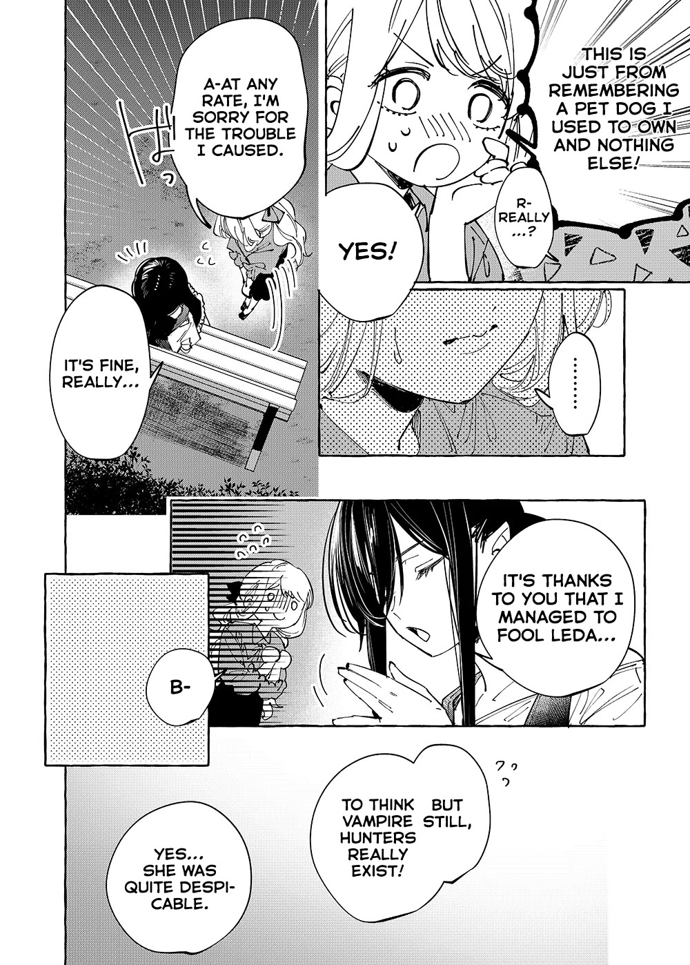 Girls x Vampire chapter 31 page 14