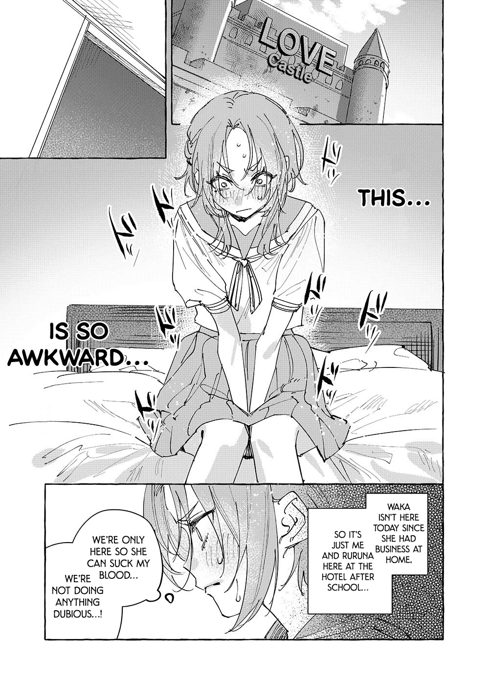 Girls x Vampire chapter 37 page 1