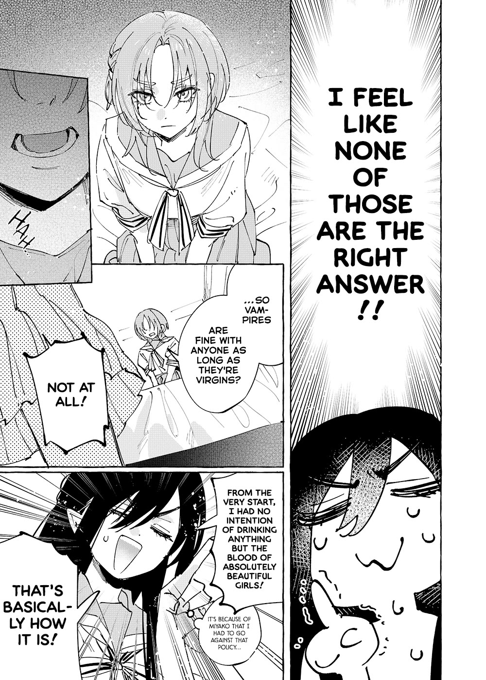 Girls x Vampire chapter 38 page 9