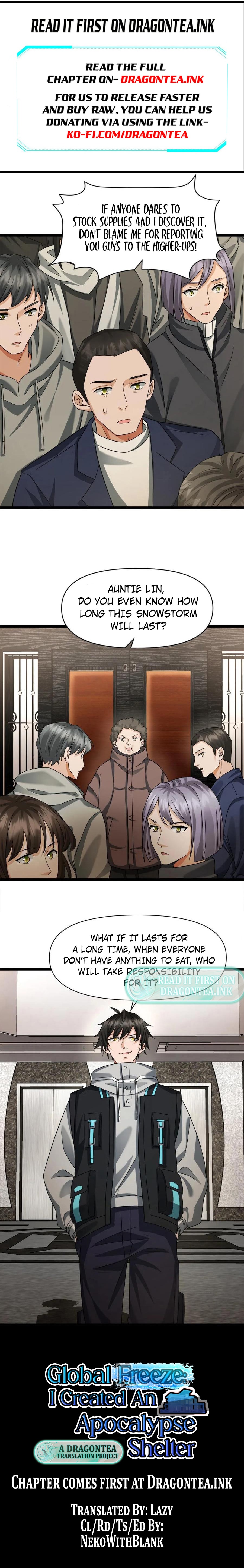 Global Freeze: I Created An Apocalypse Shelter chapter 11 page 2