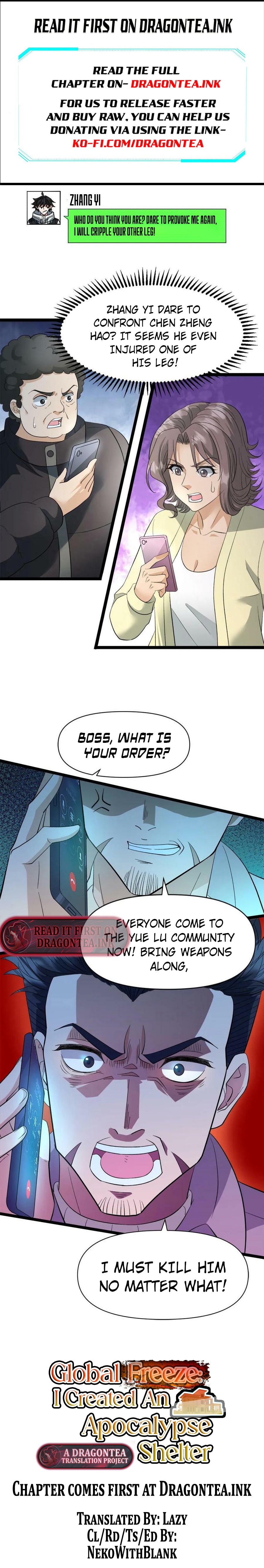 Global Freeze: I Created An Apocalypse Shelter chapter 14 page 2