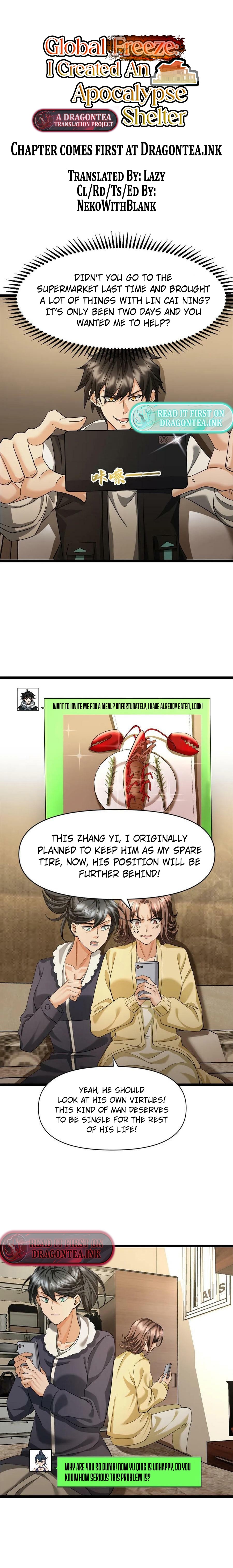 Global Freeze: I Created An Apocalypse Shelter chapter 15 page 4