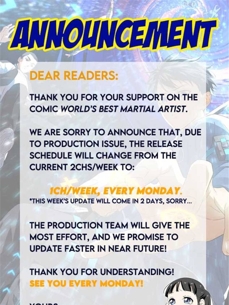 Global Martial Arts chapter 72.5 page 1