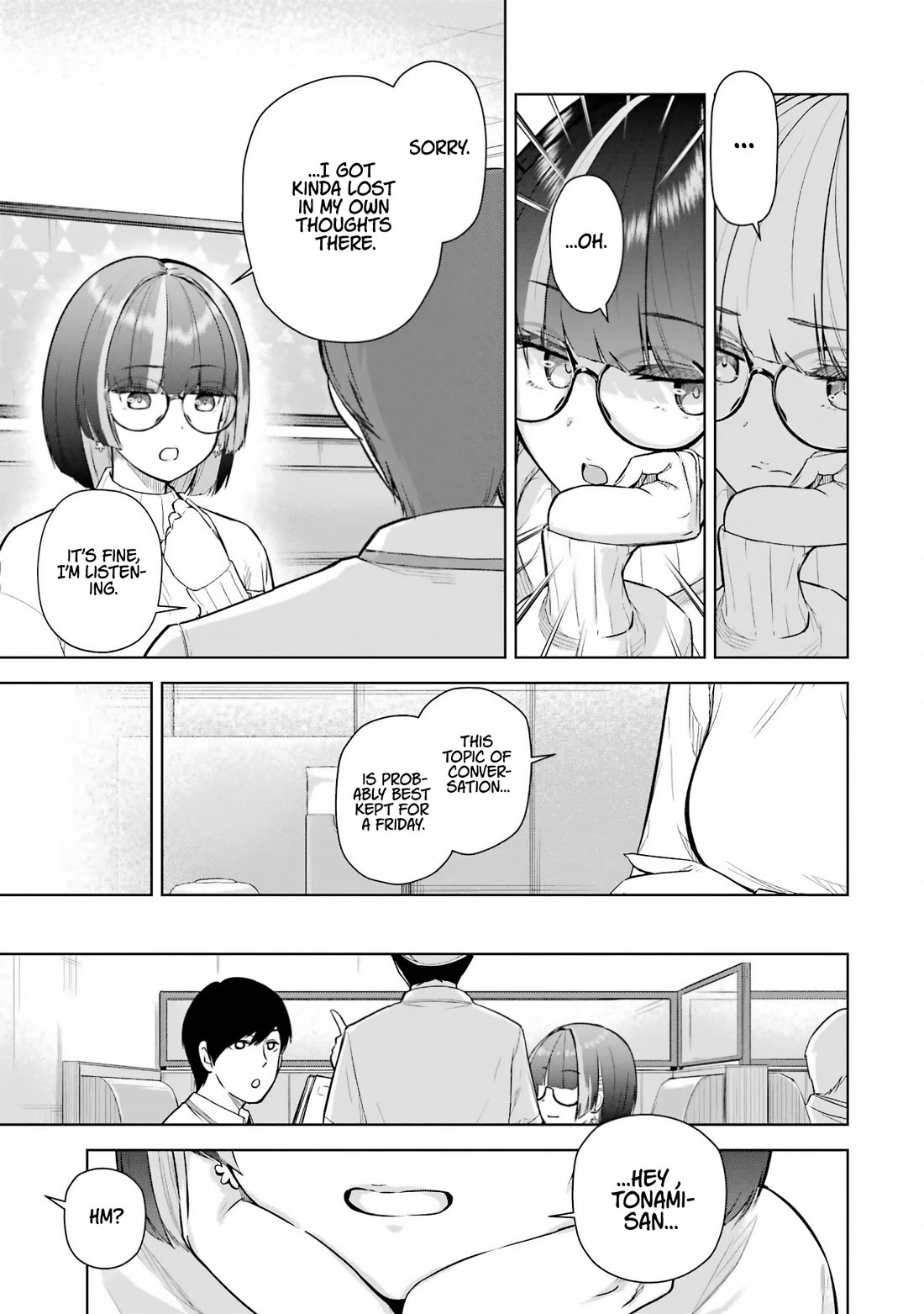 Gloomy Neighbor at the Standing Bar chapter 6 page 11