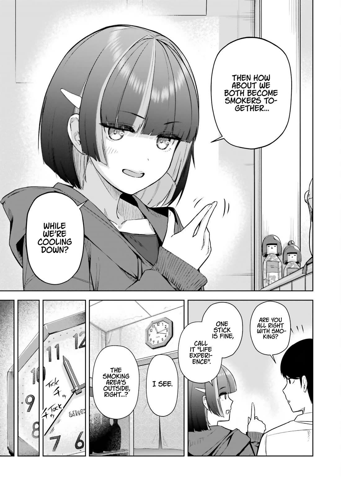 Gloomy Neighbor at the Standing Bar chapter 7 page 17
