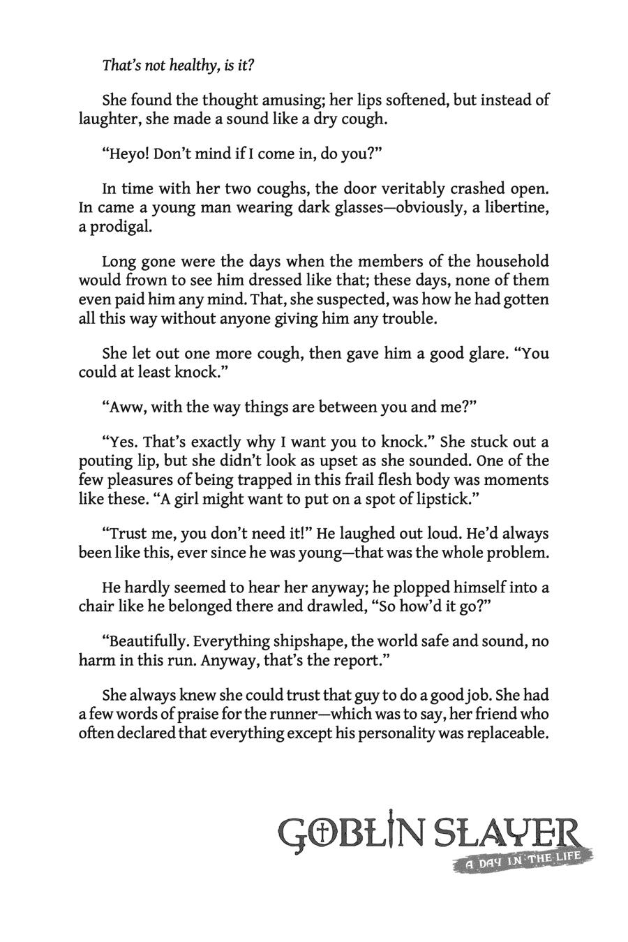 Goblin Slayer! A Day in the Life chapter 10.5 page 22