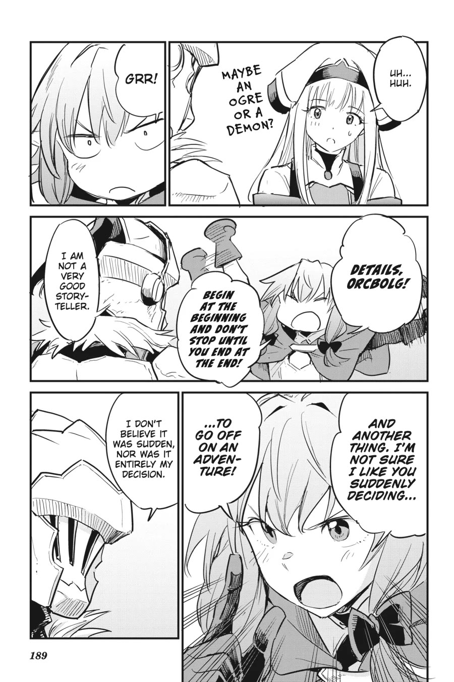 Goblin Slayer! A Day in the Life chapter 18 page 19